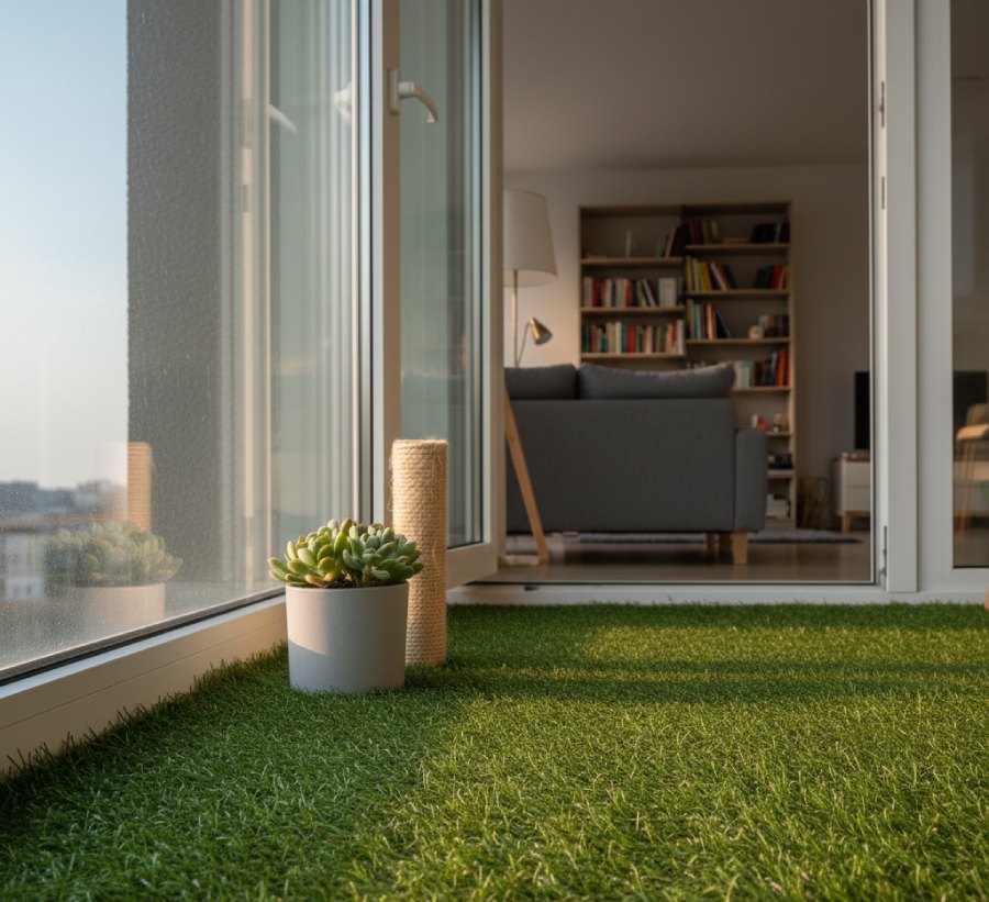 cesped artificial interior