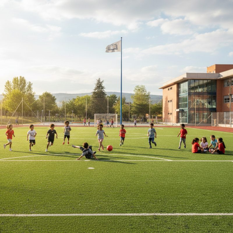 zona de tránsito cesped artificial3