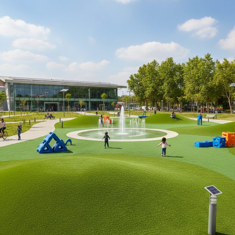 zona de tránsito cesped artificial6